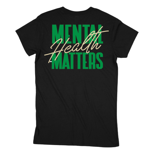 Mental Health Matters T-Shirt - Black
